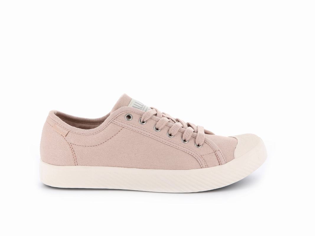 Palladium Pallaphoenix Og Canvas Damen Niedrige Sneaker Rosa ||195380-SPJ||